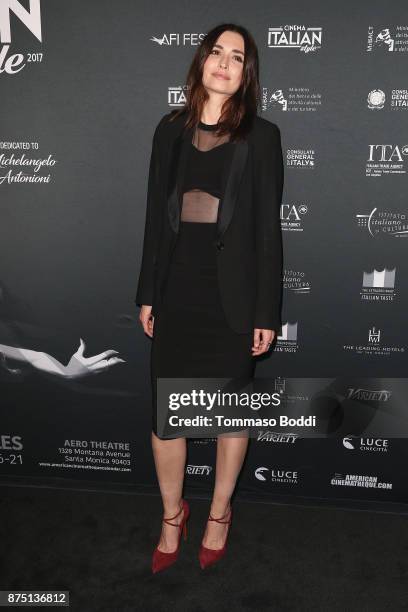 Karolina Wydra attends the Cinema Italian Style '17 Opening Night Gala Premiere Of "A Ciambra" at the Egyptian Theatre on November 16, 2017 in...