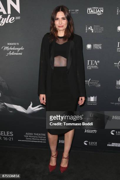 Karolina Wydra attends the Cinema Italian Style '17 Opening Night Gala Premiere Of "A Ciambra" at the Egyptian Theatre on November 16, 2017 in...