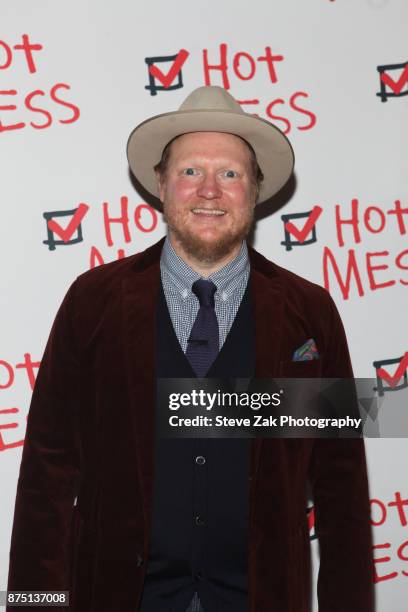 Paul Molnar attends "Hot Mess" opening night after party at Thalia on November 16, 2017 in New York City.