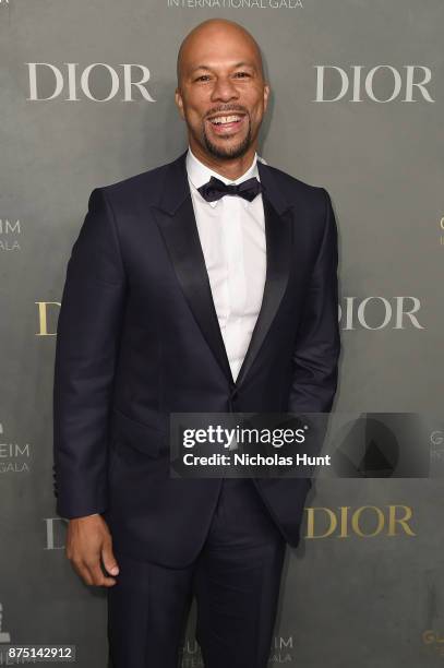 Common attends the 2017 Guggenheim International Gala made possible by Dior on November 16, 2017 in New York City.