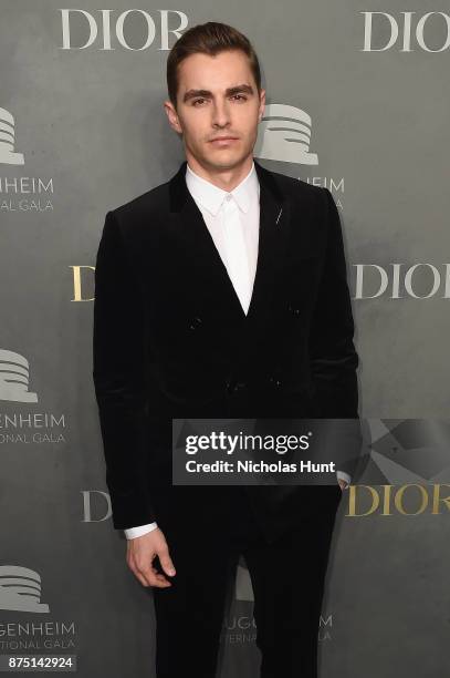 Dave Franco attends the 2017 Guggenheim International Gala made possible by Dior on November 16, 2017 in New York City.