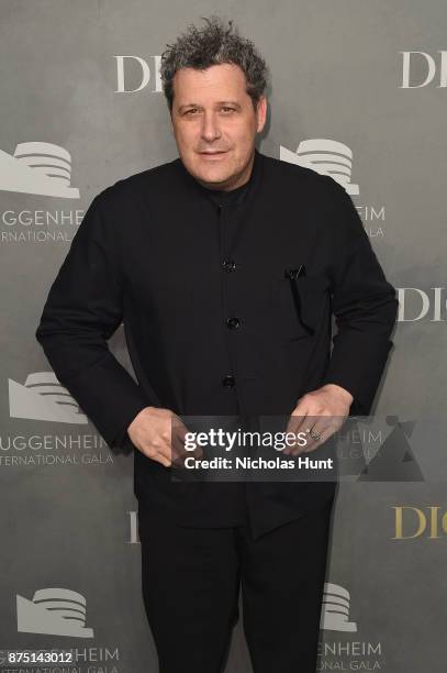 Isaac Mizrahi attends the 2017 Guggenheim International Gala made possible by Dior on November 16, 2017 in New York City.