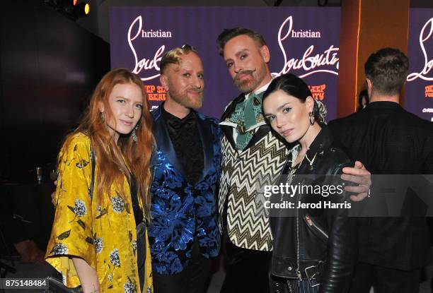 Guests attend Christian Louboutin and Sabyasachi Unveil Capsule Collection at Just One Eye on November 16, 2017 in Los Angeles, California.