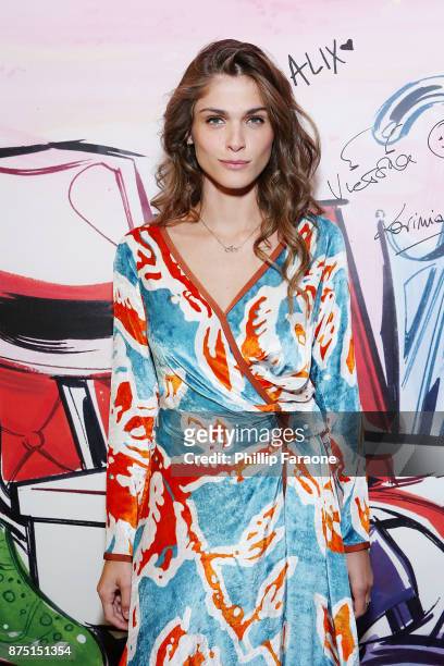 Elisa Sednaou attends Christian Louboutin and Sabyasachi Unveil Capsule Collection at Just One Eye on November 16, 2017 in Los Angeles, California.