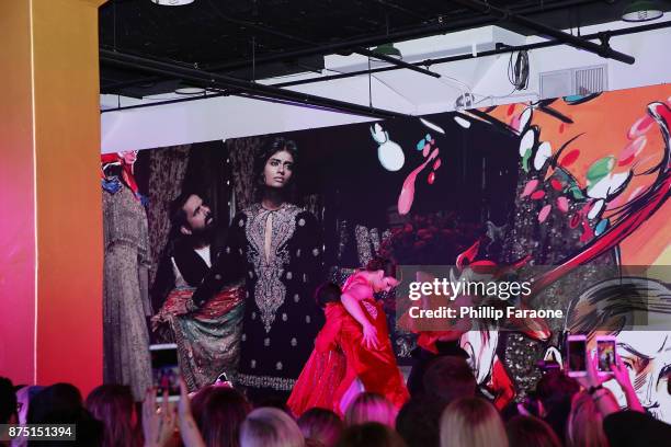 General view of atmosphere at Christian Louboutin and Sabyasachi Unveil Capsule Collection at Just One Eye on November 16, 2017 in Los Angeles,...