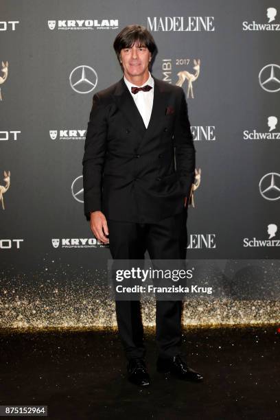 Joachim Loew arrives at the Bambi Awards 2017 at Stage Theater on November 16, 2017 in Berlin, Germany.