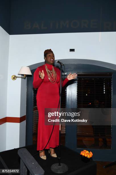 Atmosphere at the Red Carpet Premiere of HBO Documentary Baltimore Rising on November 16, 2017 in Baltimore, Maryland.