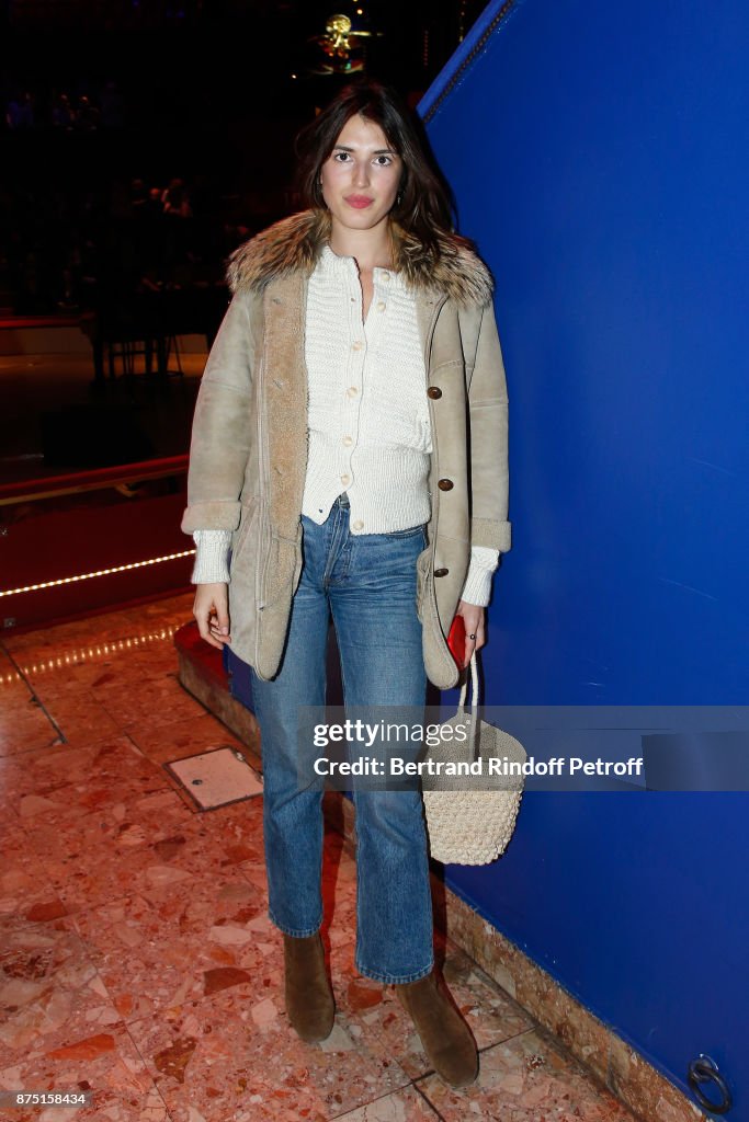 Celebrities At "Depardieu Chante Barbara" At "Le Cirque D'Hiver"