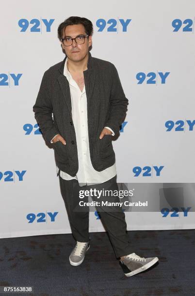 Director Joe Wright attends 92nd Street Y Preview Screening of "Darkest Hour" with Gary Oldman at 92nd Street Y on November 16, 2017 in New York City.