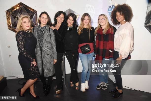 Marilou Berry, daughter of Sandra Zeitoun, Sandra Zeitoun de Matteis, Lolita Lempicka, Lauren Leslie Acar Lempicka, a guest and Stefi Celma attend...