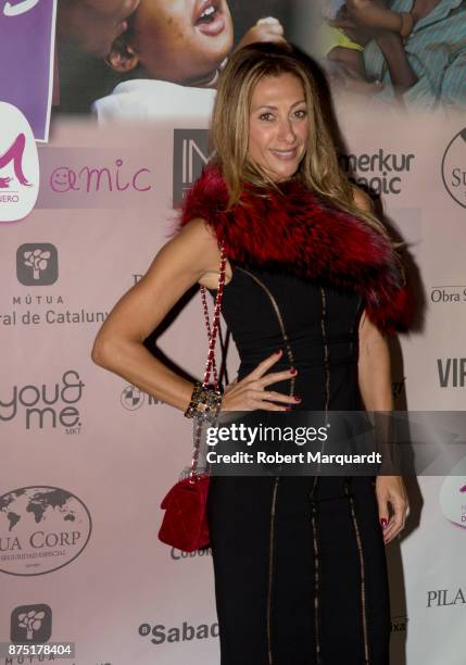 Monica Pont poses during a photocall for the 'Apuesta Por Ellas' charity event on November 16, 2017 in Sant Cugat del Valles, Spain.