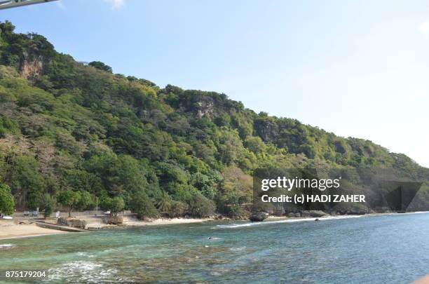 flying fish cove | christmas island | australia - isla christmas fotografías e imágenes de stock