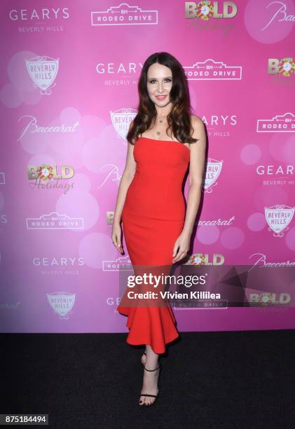 Janie Bryant attends The Annual Rodeo Drive Holiday Lighting Celebration on November 16, 2017 in Beverly Hills, California.