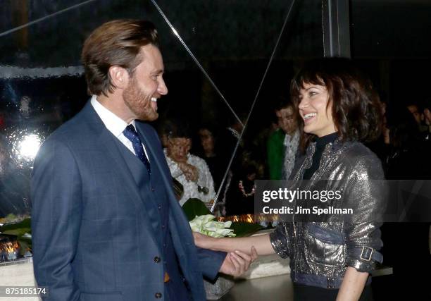 Actors Jason Butler Harner and Carla Gugino attend the after party for the screening of Sony Pictures Classics' "Call Me By Your Name" hosted by...