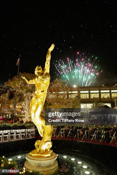 General view of atmosphere at Derek Hough Hosts The Americana at Brand Tree Lighting Presented By BMW on November 16 in Glendale, California on...