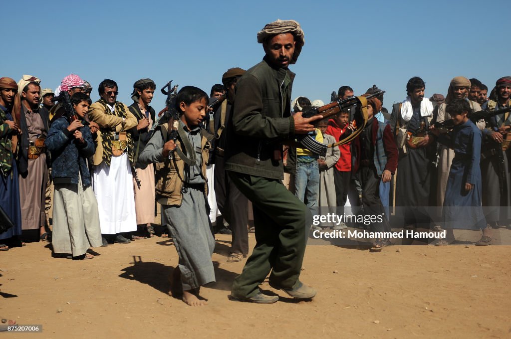 Yemeni Houthi Tribal Gathering