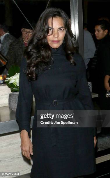 Actress Sarita Choudhury attends the after party for the screening of Sony Pictures Classics' "Call Me By Your Name" hosted by Calvin Klein and The...