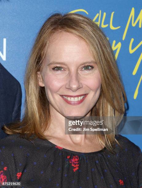 Actress Amy Ryan attends the screening of Sony Pictures Classics' "Call Me By Your Name" hosted by Calvin Klein and The Cinema Society at Museum of...