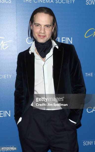 ActorJordan Roth attends the screening of Sony Pictures Classics' "Call Me By Your Name" hosted by Calvin Klein and The Cinema Society at Museum of...