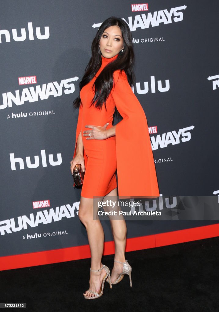 Premiere Of Hulu's "Marvel's Runaways" - Arrivals