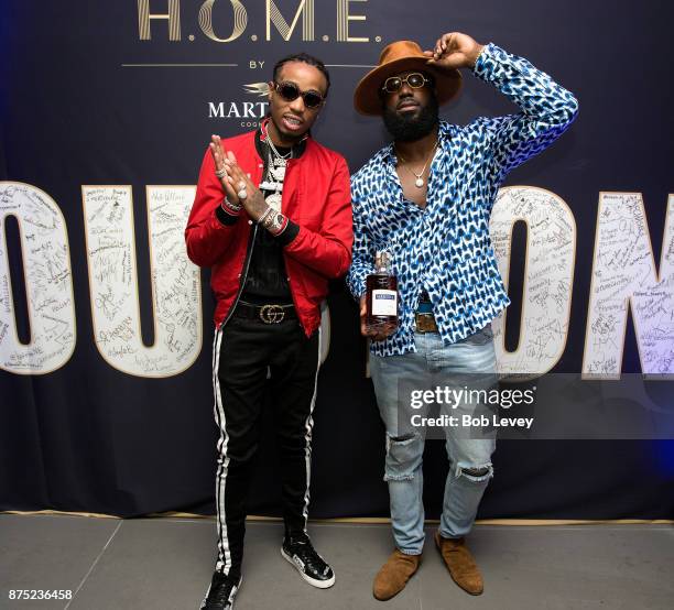 Rapper Quavo of the Migos attends the H.O.M.E by Martell on November 16, 2017 in Houston, Texas.