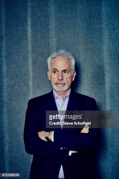 Screenwriter, composer, musician, director, actor, and comedian Christopher Guest is photographed for the Esquire magazine on July 7, 2016 in Los...