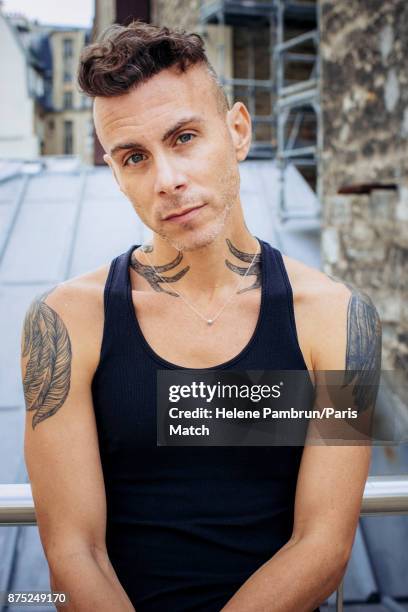 Singer Asaf Avidan is photographed for Paris Match on October 18, 2017 in Paris, France.