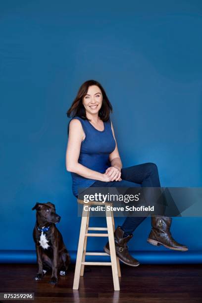 Actor and comedian Stephanie Courtney is photographed for Emmy magazine on May 13, 2016 in Los Angeles, California.