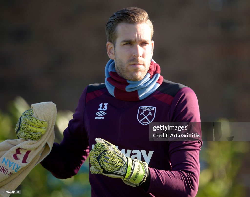 West Ham United Training and Press Conference