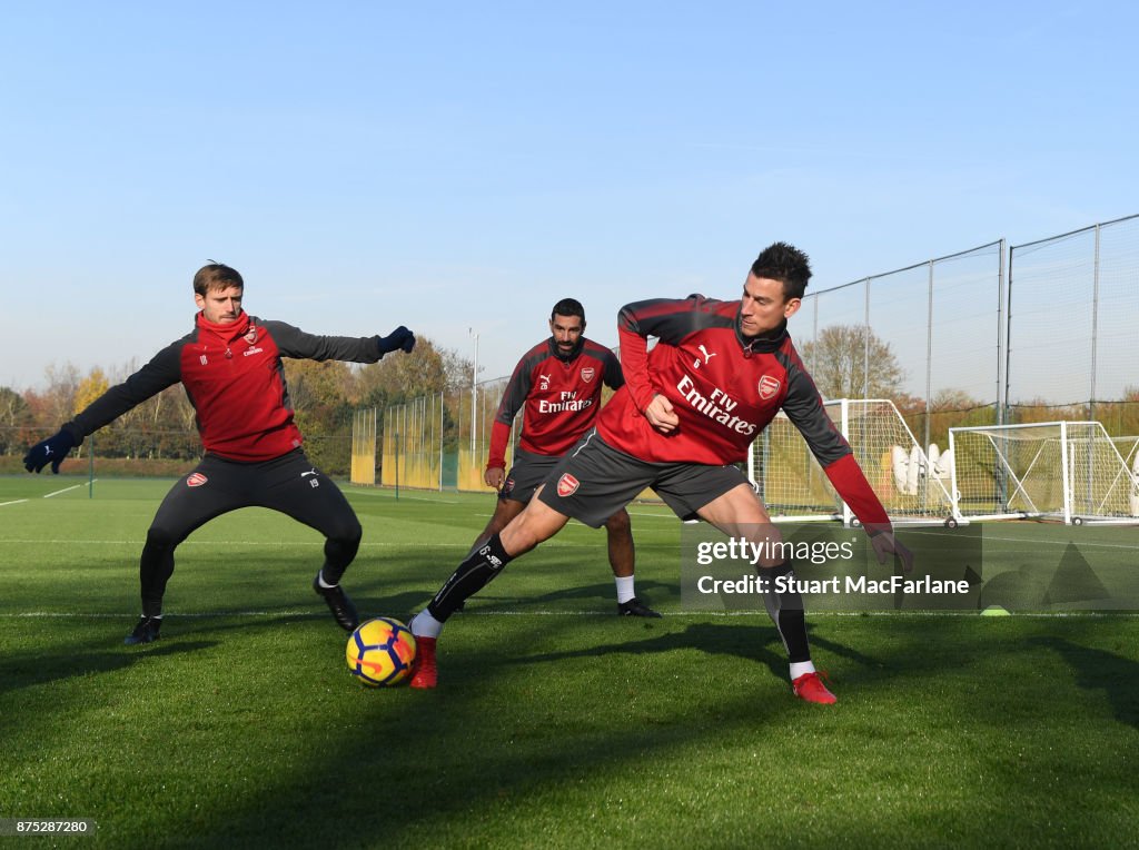 Arsenal Training Session