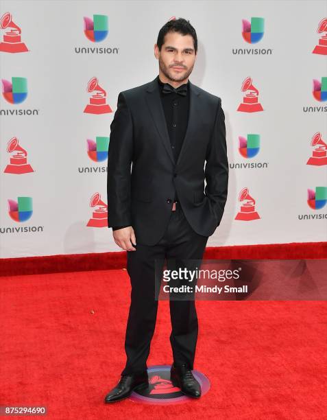 Marco de la O attends the 18th Annual Latin Grammy Awards at MGM Grand Garden Arena on November 16, 2017 in Las Vegas, Nevada.