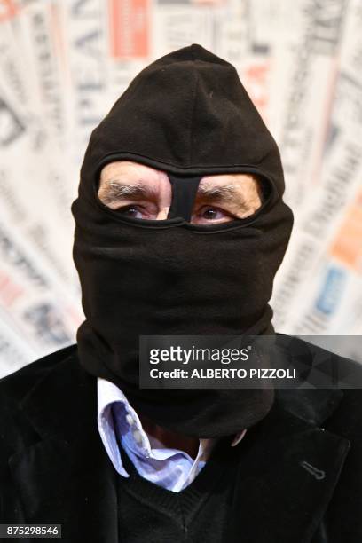 Mafia Turncoat Gaspare Mutolo, who once shared a prison cell with 'boss of bosses' Toto Riina, attends a meeting with foreign press on November 17,...