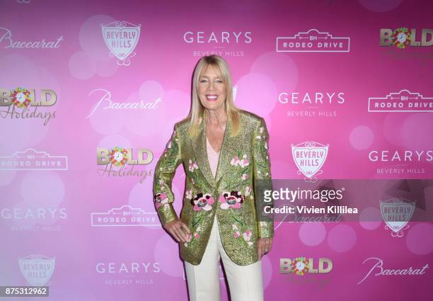 The Mayor of Beverly Hills Lili Bosse attends The Annual Rodeo Drive Holiday Lighting Celebration on November 16, 2017 in Beverly Hills, California.