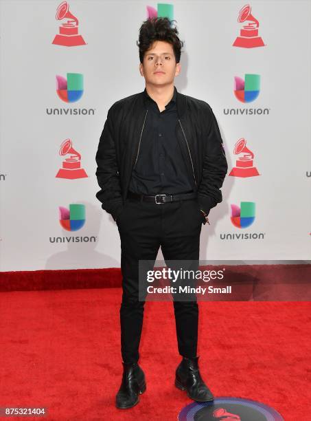 Rudy Mancuso attends the 18th Annual Latin Grammy Awards at MGM Grand Garden Arena on November 16, 2017 in Las Vegas, Nevada.