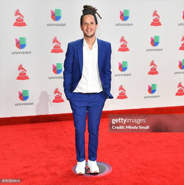 Vicente Garcia attends the 18th Annual Latin Grammy Awards at MGM Grand Garden Arena on November 16, 2017 in Las Vegas, Nevada.