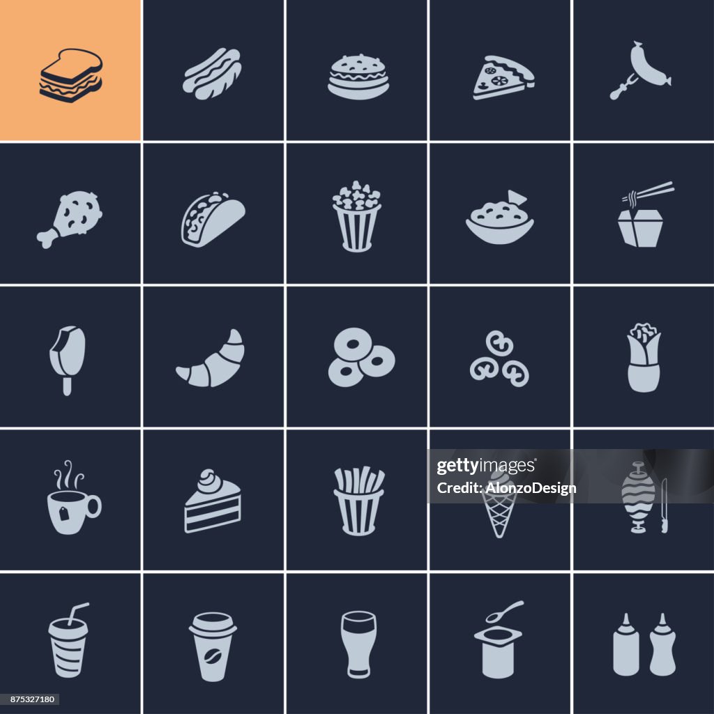Fast-Food-Icons