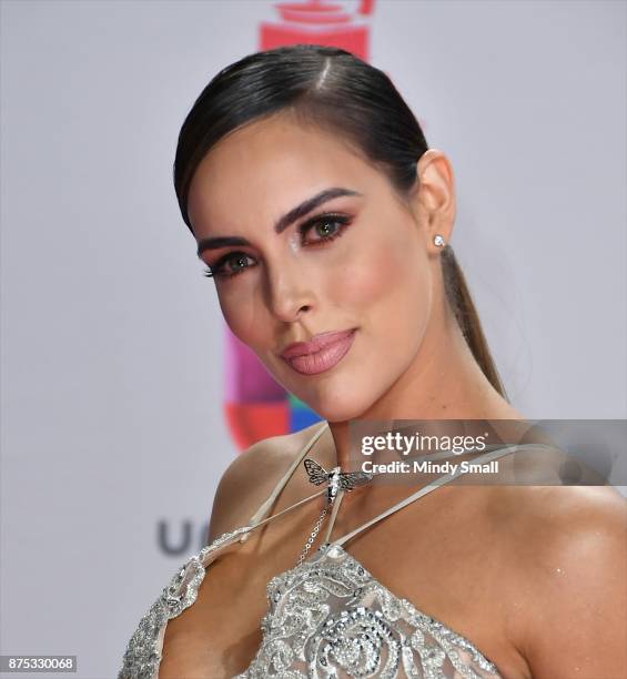 Sara Corrales attends the 18th Annual Latin Grammy Awards at MGM Grand Garden Arena on November 16, 2017 in Las Vegas, Nevada.