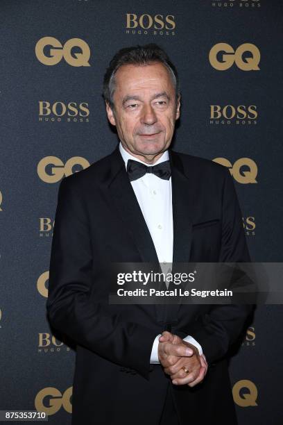 Michel Denisot attends GQ Men of The Year Awards 2017 at Le Trianon on November 15, 2017 in Paris, France.