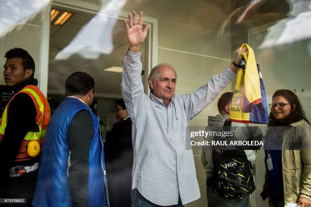 COLOMBIA-VENEZUELA-OPPOSITION-LEDEZMA