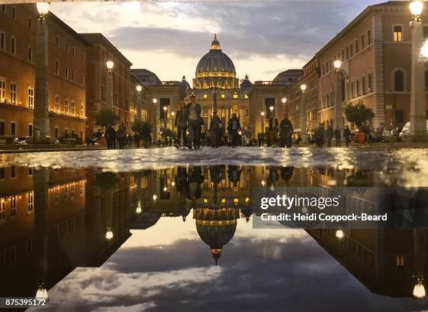 vatican city rome - heidi coppock beard stock-fotos und bilder