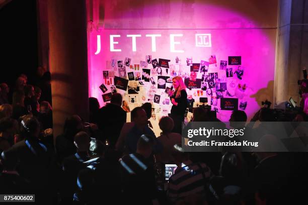 Jette Joop during the 20th anniversary celebration of JETTE on November 17, 2017 in Berlin, Germany.