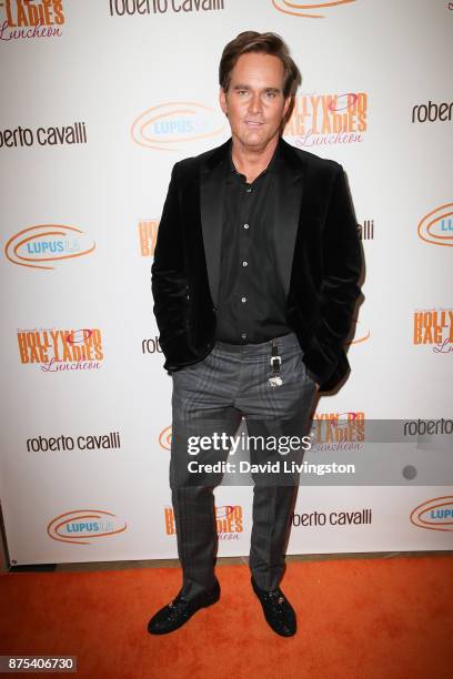 Actor Phillip Keene arrives at the Lupus LA 15th Annual Hollywood Bag Ladies Luncheon at The Beverly Hilton Hotel on November 17, 2017 in Beverly...