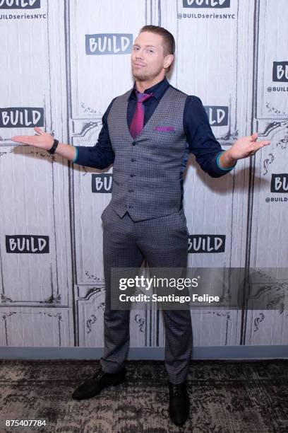 The Miz attends Build Presents to discuss "The Challenge: Champs vs. Stars" at Build Studio on November 17, 2017 in New York City.