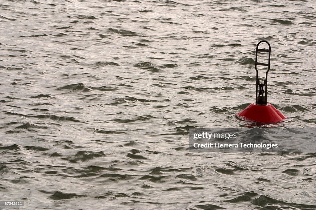 Buoy in water