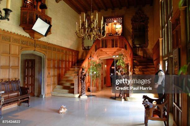 The Playboy mansion October 20, 2004 in Holmby Hills, Los Angeles, California