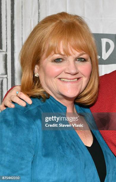 Actress Lesley Nicol visits Build to discuss "Downton Abbey: The Exhibition" at Build Studio on November 17, 2017 in New York City.