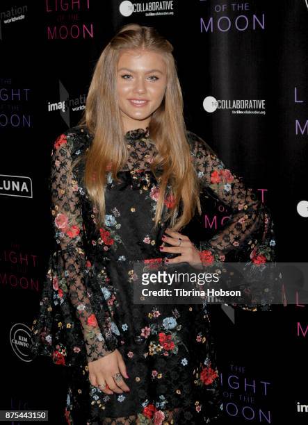 Kerri Medders attends 'The Light Of The Moon' Los Angeles premiere at Laemmle Monica Film Center on November 16, 2017 in Santa Monica, California.