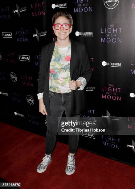 Gaby Dunn attends 'The Light Of The Moon' Los Angeles premiere at Laemmle Monica Film Center on November 16, 2017 in Santa Monica, California.