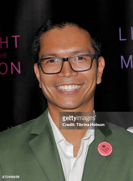 Carlo Velayo attends 'The Light Of The Moon' Los Angeles premiere at Laemmle Monica Film Center on November 16, 2017 in Santa Monica, California.