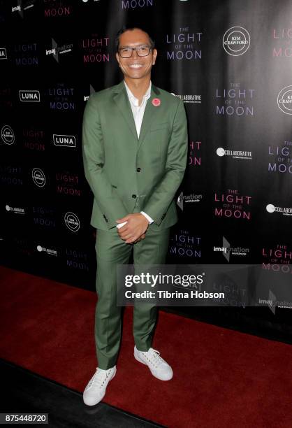 Carlo Velayo attends 'The Light Of The Moon' Los Angeles premiere at Laemmle Monica Film Center on November 16, 2017 in Santa Monica, California.